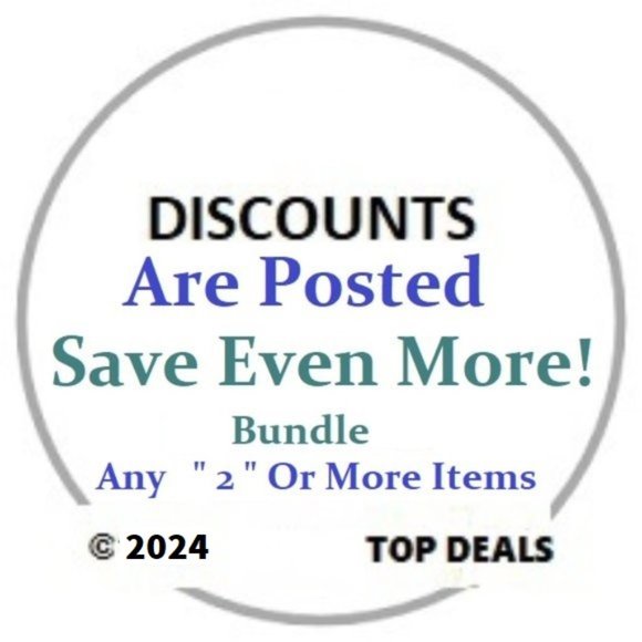 Bracelet ~ 15 Crosses ~ Linked Chain ~ 8" ~ For Her - Picture 2 of 4